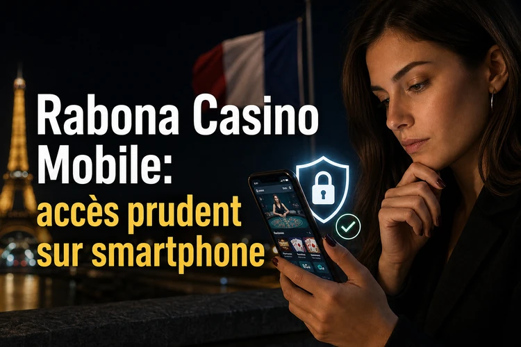 Rabona Casino Mobile: accéder au casino sur smartphone avec prudence