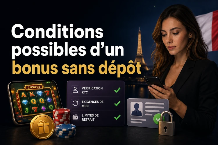 Conditions possibles d’un bonus sans dépôt