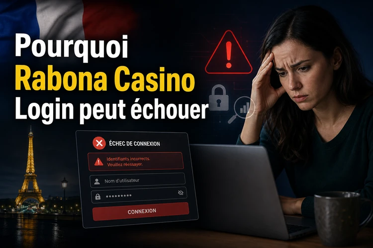Pourquoi Rabona Casino Login peut échouer