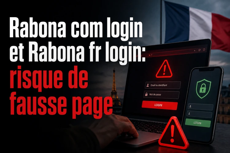 Rabona com login et Rabona fr login: risque de fausse page