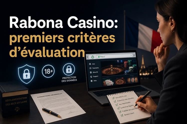Rabona Casino en ligne: premiers critères d’évaluation